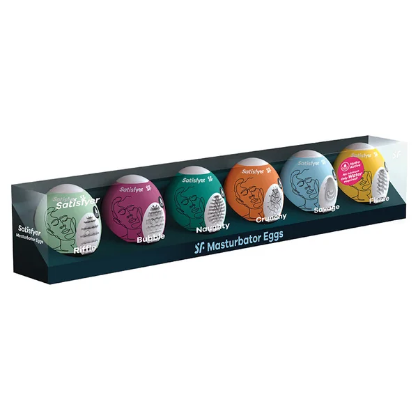 Satisfyer Masturbator Egg (6 Pack)