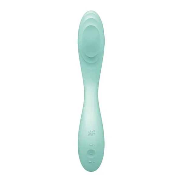 Satisfyer Rrrolling Pleasure Rechargeable Silicone Vibrator – Mint