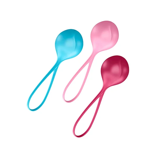 Satisfyer Strengthening Balls Training Set Kegel ball Exercise Weights Ben Wa Balls for beginers