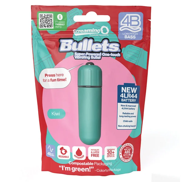 Screaming O 4B Deep Rumbling Bullet - Kiwi