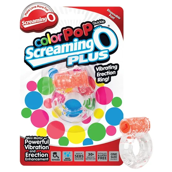Screaming O Color Pop Quickie O Plus – Orange
