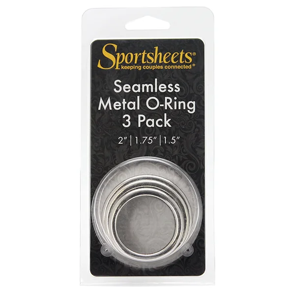 SEAMLESS METAL O RING 3 PACK 1.5/ 1.75″ / 2″ “