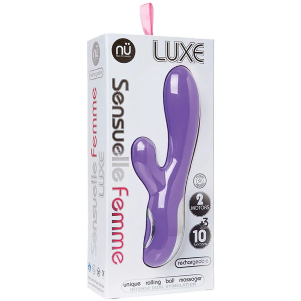 Sensuelle Femme Luxe 10 Fun Rabbit Massager - Purple