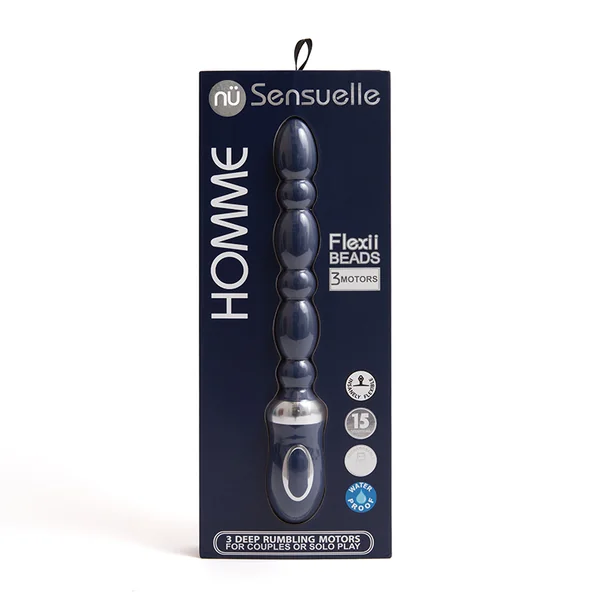 SENSUELLE HOMME FLEXII BEADS NAVY BLUE