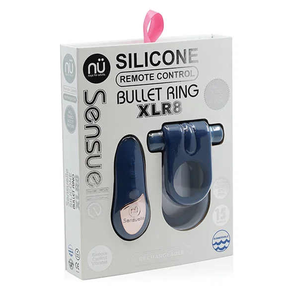 Sensuelle Silicone Remote Control Xlr8 Turbo Boost Cock Ring