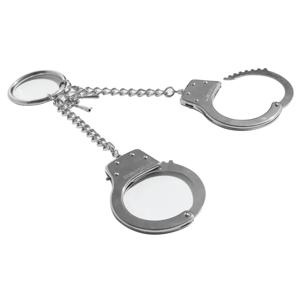 Sex and Mischief Ring Metal Handcuffs