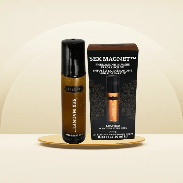 Sex Magnet Long-lasting Pheromone Roll On Bold Leather and Cedar Scent