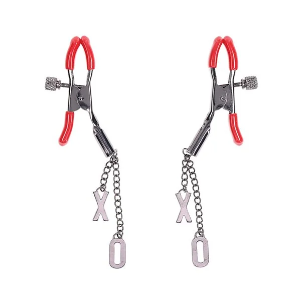 Sex & Mischief Ex's & Oh's Nipple Clamps