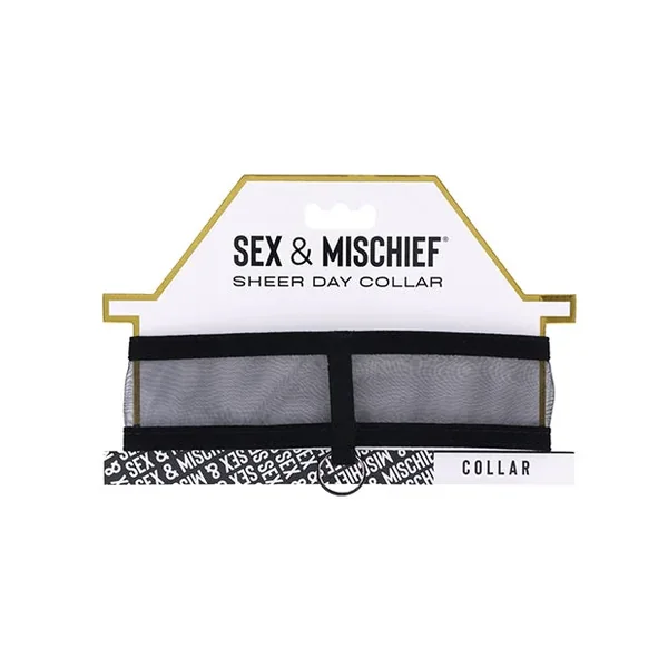 Sex & Mischief Sheer Day Collar