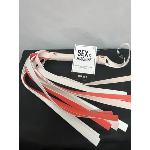 Sex & Mischief S&M Peaches ‘n CreaMe Flogger