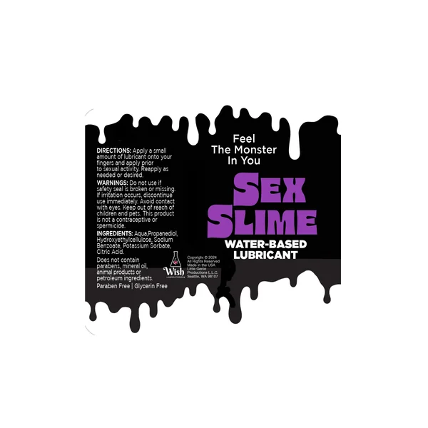 SEX SLIME PURPLE LUBE 4 OZ