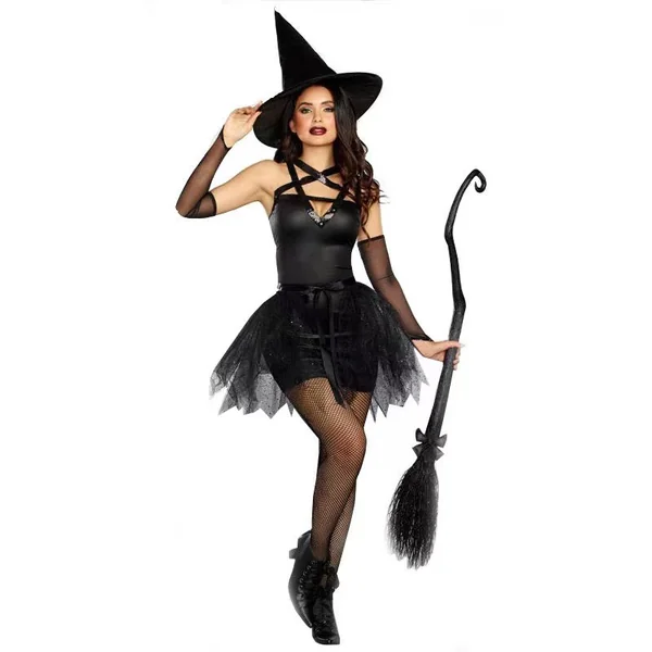Sexy Spellbound witch Halloween Costume #025
