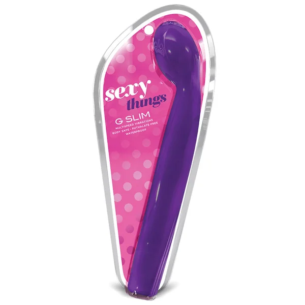 Sexy Things G Slim G-Spot Purple 8.5-Inch Vibrator