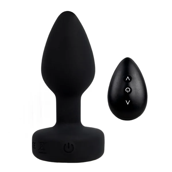Sexyland Glamour Remote Control Vibrating Gem Butt Plug - Large