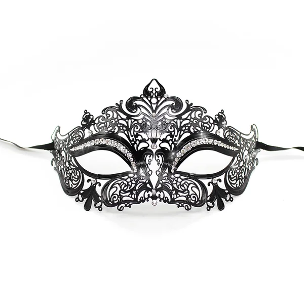 Sexyland Metal Lace & Diamante Masquerade Mask