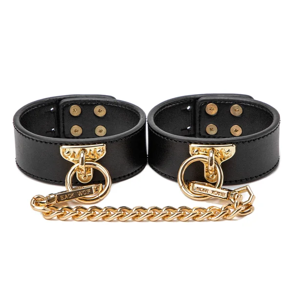 Sexyland Petite Faux Leather Push-Stud Ankle Cuffs
