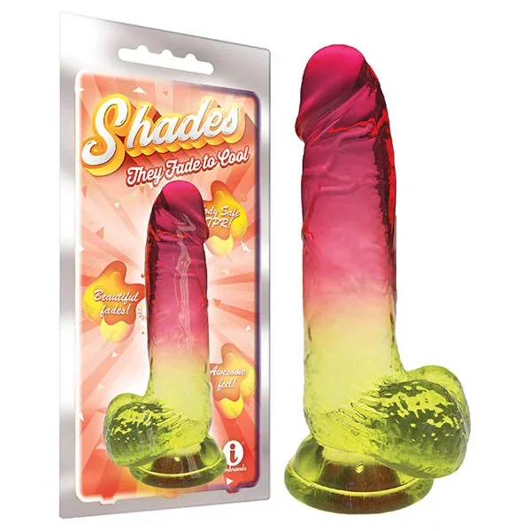 Shades 8” Jelly TPR Dong