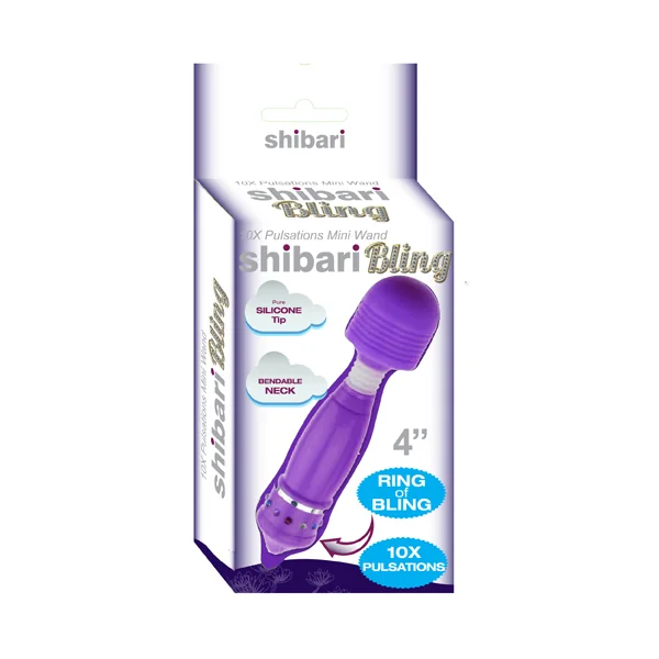 SHIBARI SEXY! BLING BLING MINI WAND PURPLE