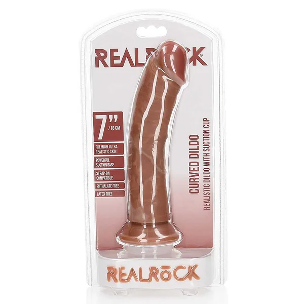 Shots – Real Rock – 7″ Curved – Tan