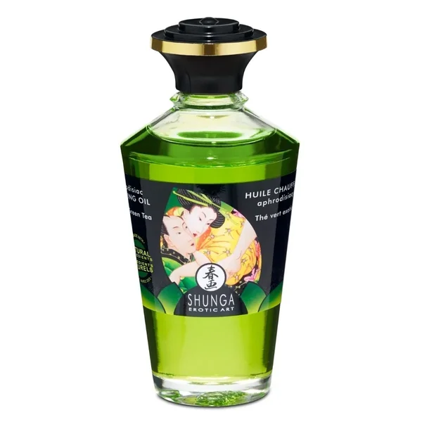 Shunga Aphrodisiac Oil Organica Exotic Green Tea