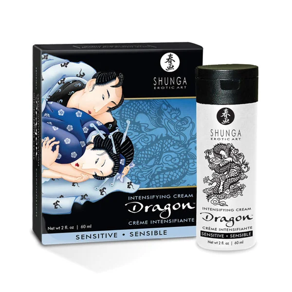 Shunga Dragon Sensitive Cream-2 oz