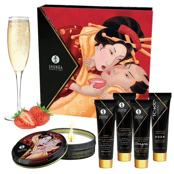 Shunga Secrets of Geisha - Sparkling Strawberry Wine