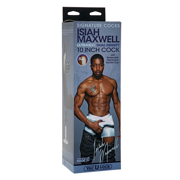 SIGNATURE COCKS ISIAH MAXWELL 10IN ULTRASKYN COCK
