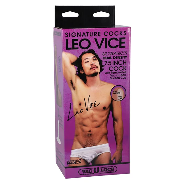 Signature Cocks Leo Vice - 7.5 Inch