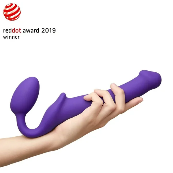Silicone Bendable Strapless Strap-On