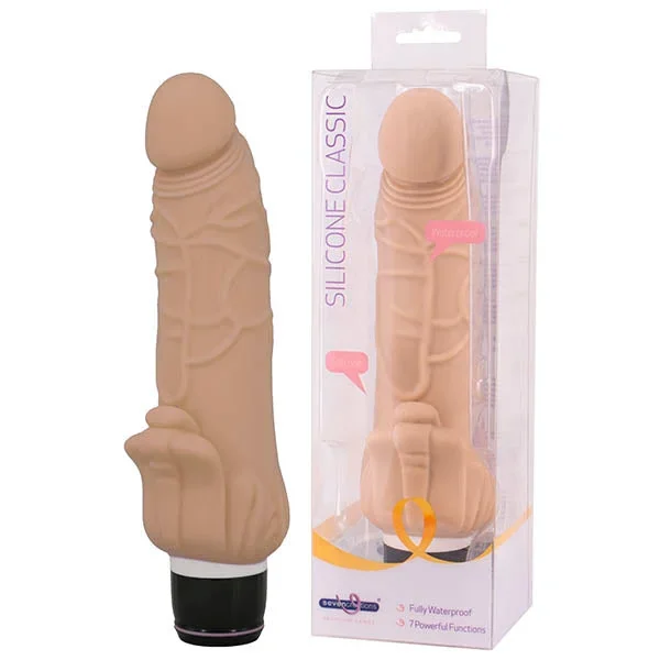 Silicone Classic – Flesh 19 cm (7.5”) Vibrator