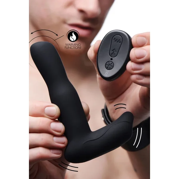 Silicone Prostate Stroking Vibrator With Remote Control