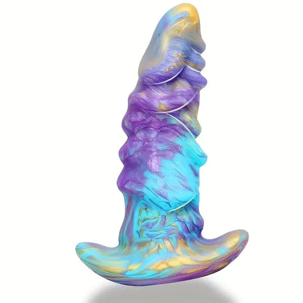 Silicone Soft Skin Feeling Manual Massage Wearable Anal Plug Dildo