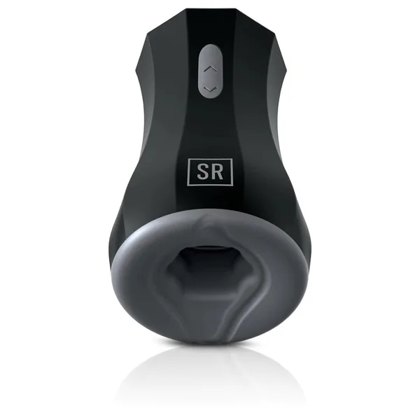 Silicone Twin Turbo Stroker - Black