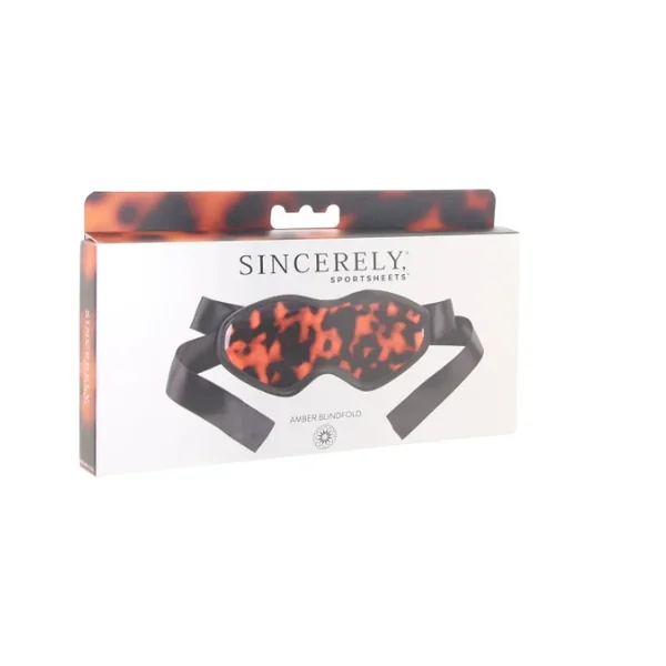 Sincerely Amber Blindfold