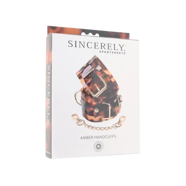 Sincerely Amber Wrist Cuffs