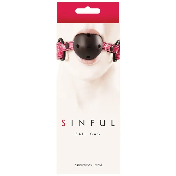Sinful Ball Gag – Pink