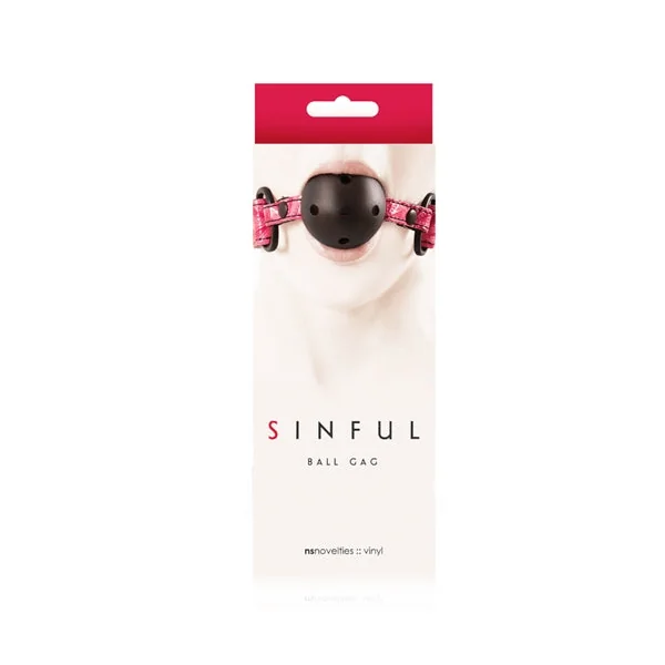 Sinful Ball Gag - Pink