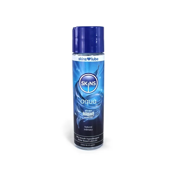 SKINS AQUA WATER BASED LUBRICANT 8 FL OZ