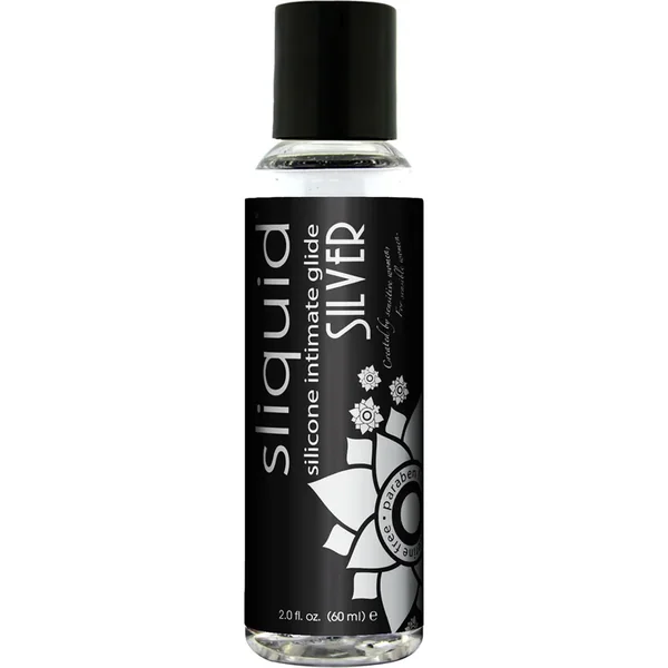 Sliquid Naturals Silver Silicone Intimate Glide Lubricant 2oz