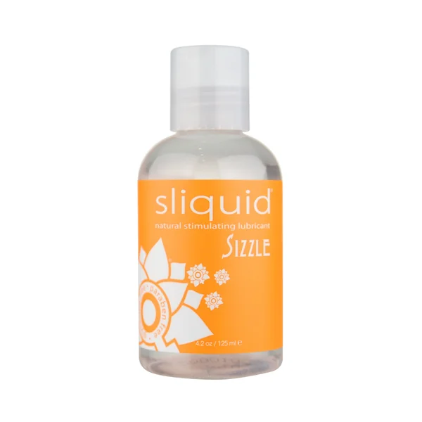Sliquid Sizzle Warming Lube Glycerine & Paraben Free - 4.2 Oz