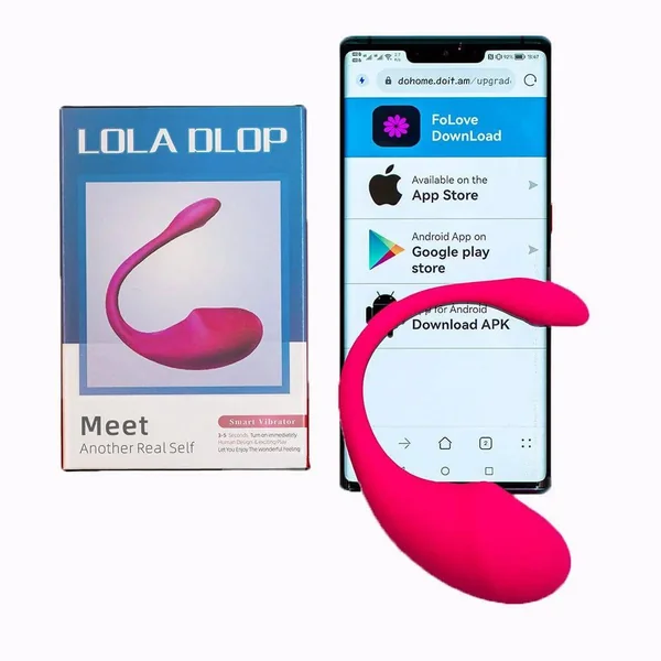 Smartphone-Controlled Vibrator – Bluetooth App Vibrator for Women
