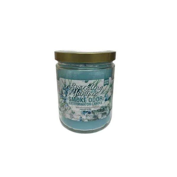 Smoke Odor Candle Sparkling Juniper 13OZ
