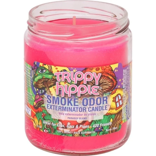 Smoke Odor Candle Trippy Hippie 13OZ
