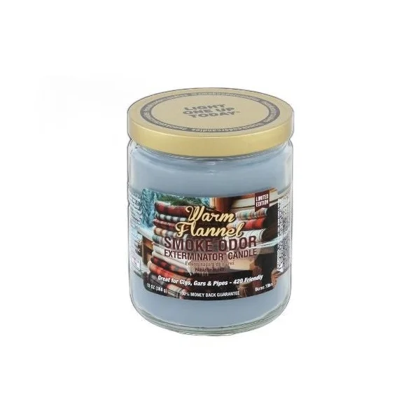 Smoke Odor Candle Warm Flannel 13OZ