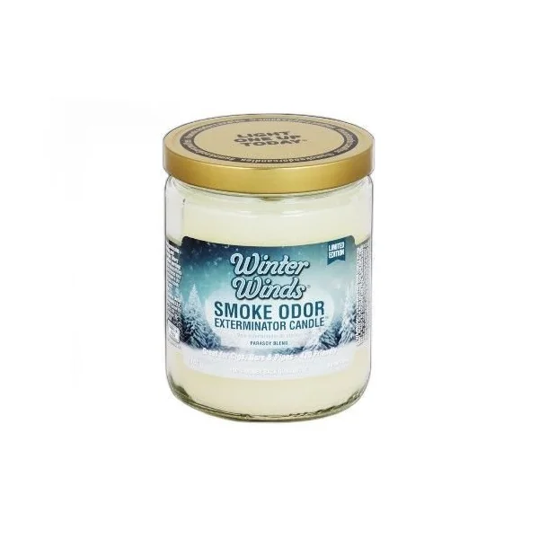 Smoke Odor Candle Winter Winds 13OZ