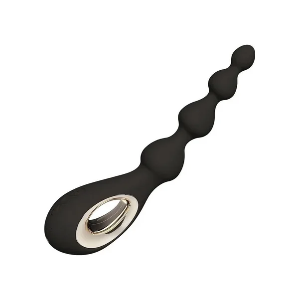 Soraya Rechargeable Silicone Anal Beads – Black