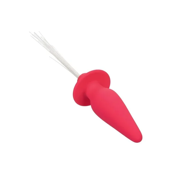 Southern Lights Rechargeable Silicone Vibrating Light Up Anal Probe – Pink