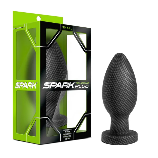 SPARK SILICONE PLUG CARBON FIBER SMALL