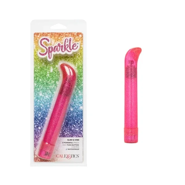 Sparkle Slim G-Vibe – Pink