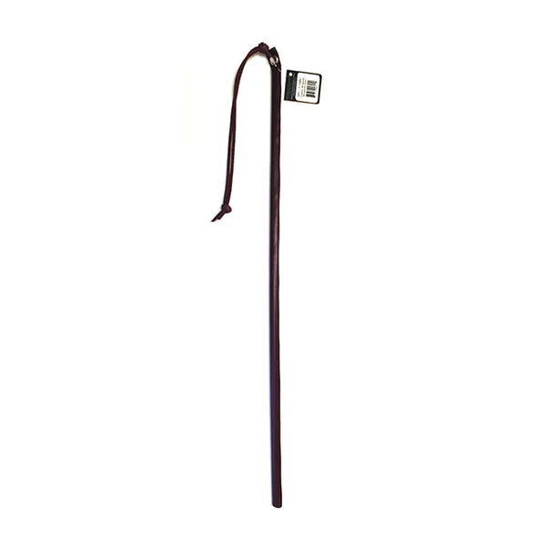 Spartacus 24" Leather Wrapped Cane - Burgandy
